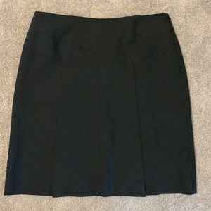 LOFT classic black skirt